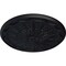 Ekena Millwork Artis Ceiling Medallion, Hand-Painted Steel Gray, 27 1/8"OD x 2 5/8"P CM27ARSGS - alternate 3
